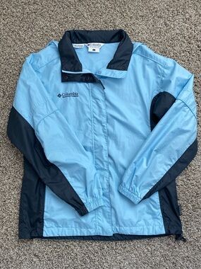 Vintage Columbia Women’s Packable Blue Colorblock Windbreaker S02/RL2003- size L
